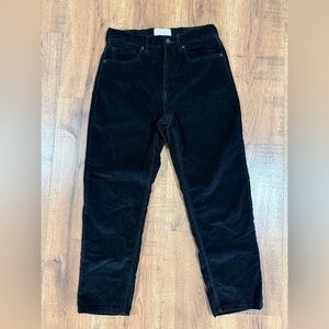 EVERLANE Women's Black Straight Leg Jeans